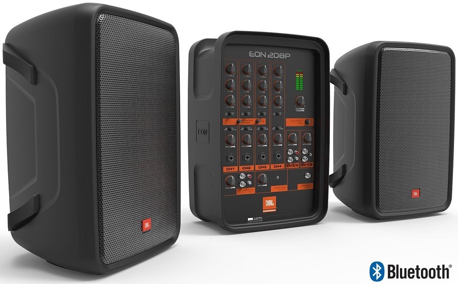 JBL EON 208P – новая портативная система звукоусиления с Bluetooth